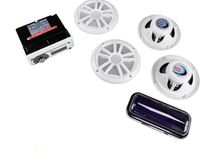 Морская аудиосистема 1DIN BOSS MCK508WB.6 (комплект4+MRC5)