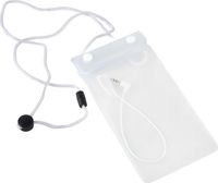 Чехол водонепроницаемый для смартфонов 100х195мм, белый, IPX7