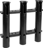 Держатель спиннинга 3 стакана, черный