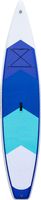 Доска для серфинга надувная (SUP) SWASH 12'6", цвет синий-белый
