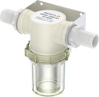 Фильтр грубой очистики 33,5мм(1 1/4"), белый корпус, SeaFlo