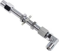 Фитинг L - образный 3/8"  для сквозного монтажа гидравлического шланга через переборку, Sea First