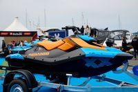 Гидроцикл BRP SEA-DOO SPARK TRIXX FOR 1 Gulfstream Blue & Orange Crush