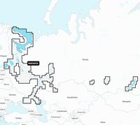 Карта Navionics Европейская часть РФ, Балтийское, Черное, Белое, Баренцово море, Калининград, Байкал