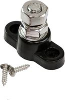 Клемма-штифт одинарная, M10, черная