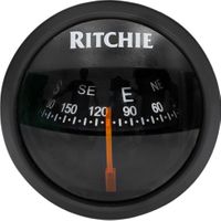 Компас Ritchie Sport, черный циферблат черный ободок