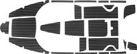 Комплект палубного покрытия для Феникс 600HT, тик черный, Marine Rocket