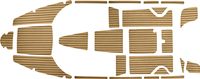 Комплект палубного покрытия Marine Rocket для Феникс 600HT, тик классический, черная полоса
