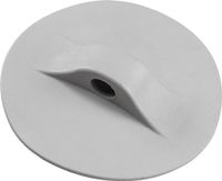 Крепление леера, D 136мм, серое, 2 шт