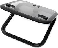 Люк палубный распашной Альбатрос 550х550 (черное исполнение)