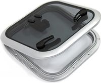 Люк палубный распашной Альбатрос 550х550