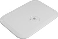 Люк смотровой 270 х 375 мм белый, с замком, Marine Rocket