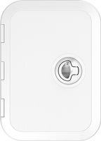 Люк смотровой 270 х 375 мм белый, с замком, Marine Rocket