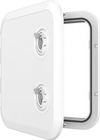 Люк смотровой белый, SeaFlo, 370 х 375 мм