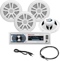 Морская аудиосистема 1DIN BOSS MCK632WB.64 (комплект4)