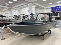 Моторная лодка, Триера 420 BR, серый