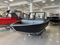 Моторная лодка, Триера 420 FISH, серый, стац. топл. бак 50 л.