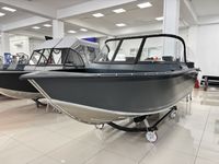 Моторная лодка, Триера 460 BR_new, серый