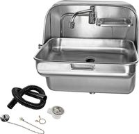 Мойка с краном и сливом (комплект MR595S1), Marine Rocket