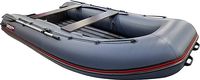 Надувная лодка ПВХ, Хантер 360 А НДНД, серый