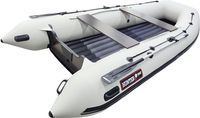 Надувная лодка ПВХ, Хантер 390 А НДНД, белый