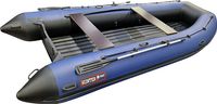 Надувная лодка ПВХ, Хантер 420 А НДНД, синий/черный