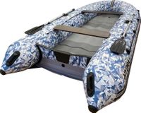 Надувная лодка ПВХ, HYDRA NOVA Plus 365 НДНД, камуфляж лёд, OPTIMA, (PC)