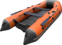 Надувная лодка ПВХ, ORCA 325 НДНД, оранжевый/темно-серый