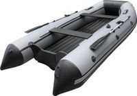 Надувная лодка ПВХ, ORCA 360 НДНД, светло-серый/темно-серый