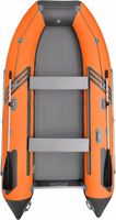 Надувная лодка ПВХ Roger Zefir 4000 НДНД (PRO), оранжевый/графит