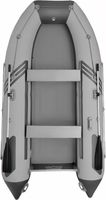 Надувная лодка ПВХ Roger Zefir 4400 НДНД (PRO), серый/графит