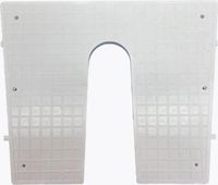 Накладка на транец (клин) 430x350 мм