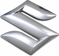 Наклейка логотип Suzuki 'S' (chrome)