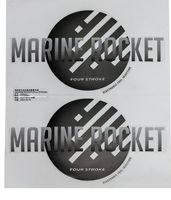 Наклейка MREF50F Marine Rocket