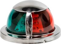 Огонь ходовой комбинированый (красный, зеленый), SS304, 12-24 В, LED