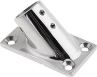 Основание стойки леера (22,2 мм), 45 град, прямоугольное, Marine Rocket