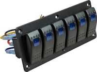 Панель бортового питания 6 переключателей