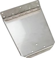 Плита транцевая из нержавеющей стали 9x12