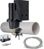 Подруливающее устройство Quick, D125mm, 30KGF, 12 В, (TCDEX06 - TNL 1000mm)