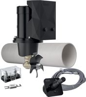 Подруливающее устройство Quick, D125mm, 40KGF, 12 В, (TCD2042 - TCDEX06 - TNL 750mm)