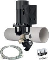 Подруливающее устройство Quick, D185mm, 55KGF, 12 В, (TCDEX12 - TNL 1000mm)