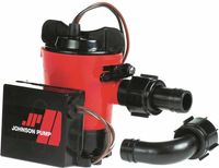 Помпа осушительная 1250GPH, автоматическая 12В, Johnson Aqua