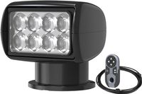 Прожектор с дистанционным управлением, черный 10-30В, SeaFlo