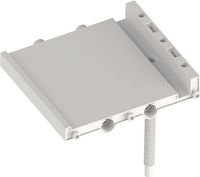 Расширитель модульного стола, серые крепления, Borika