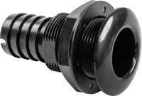 Разъем водосброса с обратным клапаном под шланг 32 мм, черный