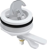 Ручка палубная потайная белая D61мм, SeaFlo