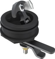 Ручка палубная потайная черная D61мм, SeaFlo