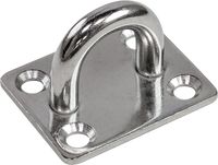 Серьга с прямоугольным основанием 8мм, Marine Rocket