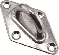 Серьга с ромбовидным основанием 65х40мм, Marine Rocket