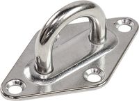 Серьга с ромбовидным основанием 80х50мм, Marine Rocket